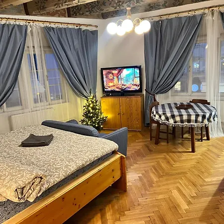 At The Blue Lion And Parking Assistance Apartament Praga