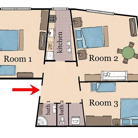 At The Blue Lion & Parking Assistance Apartment