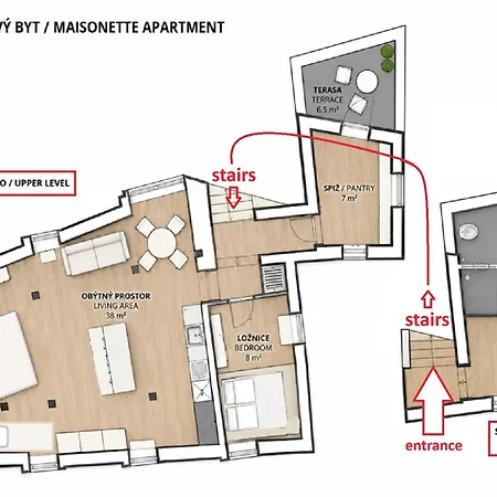 Apartmán At The Blue Lion And Parking Assistance Praha