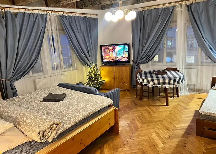 At The Blue Lion And Parking Assistance Apartmán Praha